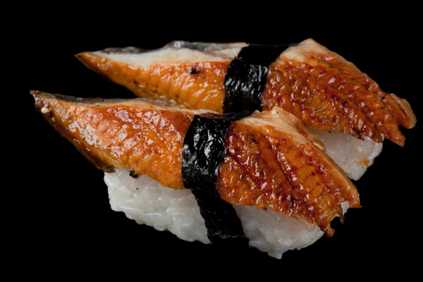 Sushi à l'anguille