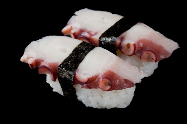 Sushi au poulpe